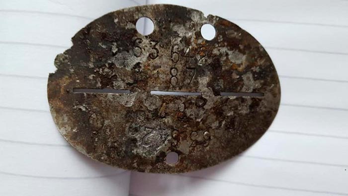 Жетон одного з пілотів