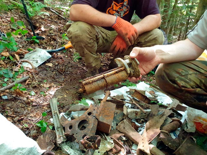 Знайдені уламки літака