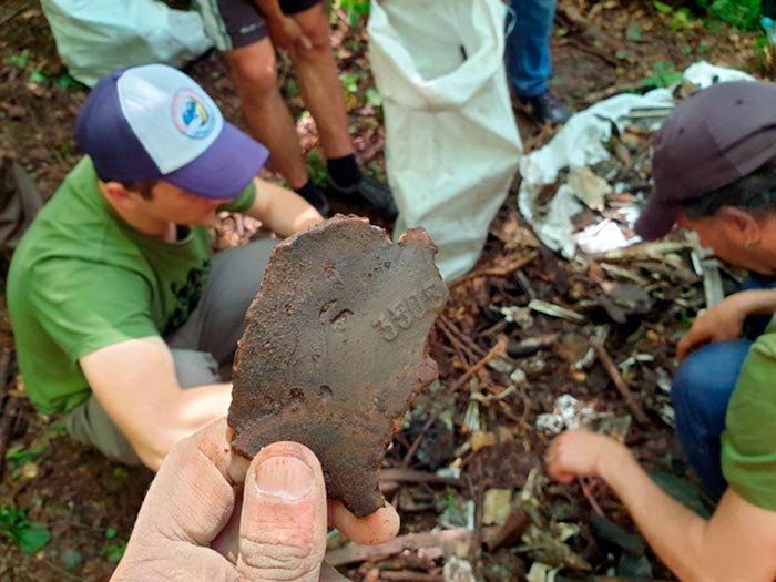 Знайдені уламки літака