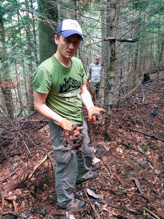 Знайдені уламки літака