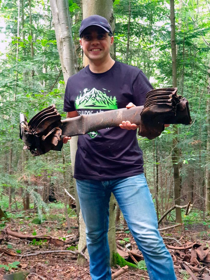 Знайдені уламки літака