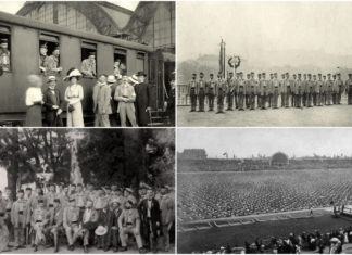 Іван Боберський, Степан Гайдучок та інші українці крокують Прагою, або VІ Всесокільський злет на кінохроніці 1912 року