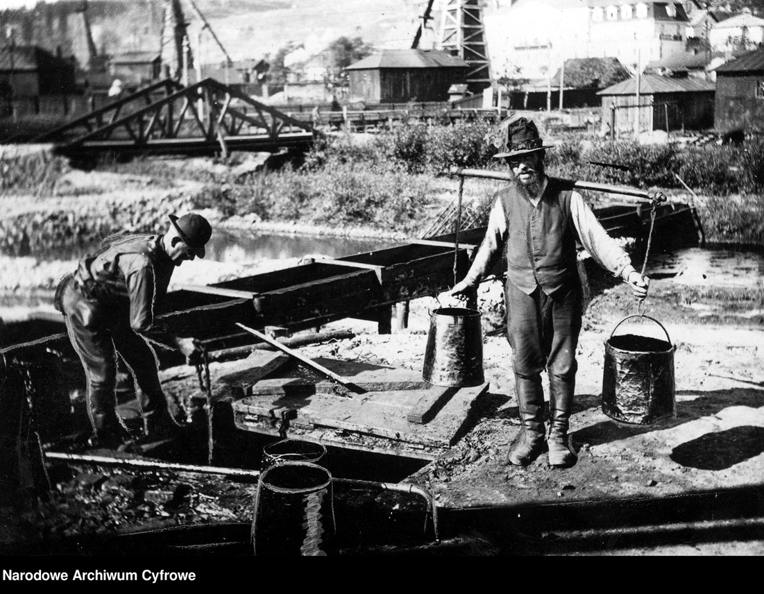 Добування нафти в Бориславі