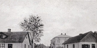 Вулиця в Судовій Вишні, 1906 р.