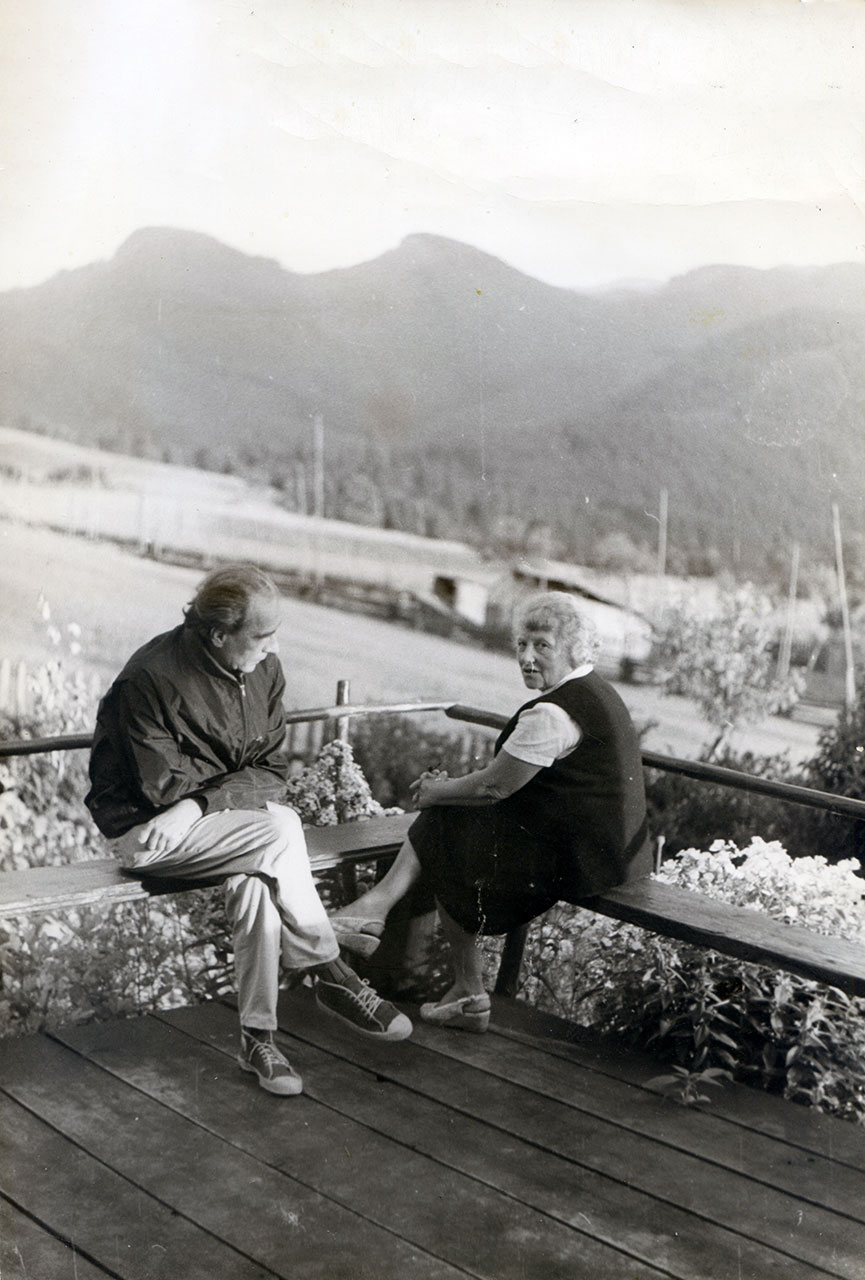 Вітольд Манастирський та Марґіт Сельська. Світлина з приватного архіву Галини Гронської