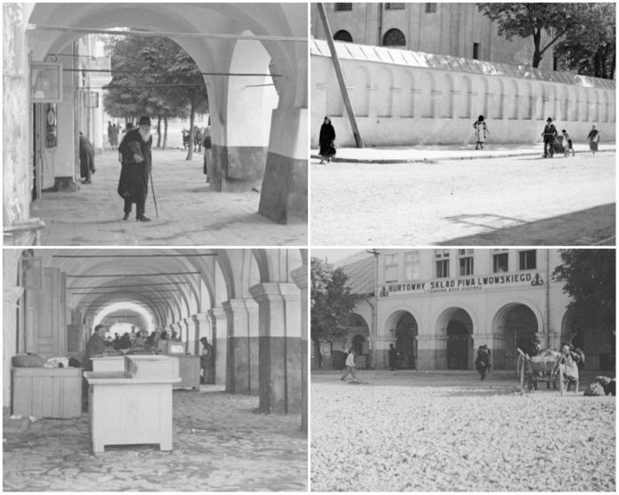 Мешканці Жовкви на фото 1938 року