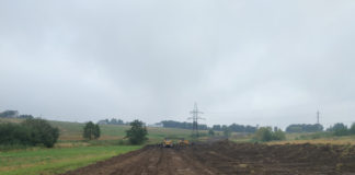 Ділянка будівництва об’їзної дороги міста Трускавця на Львівщині. Фото: Науково-дослідний центр "Рятівна археологічна служба"