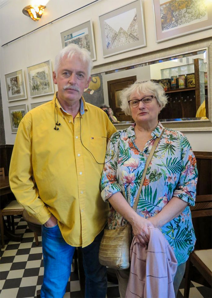 Відкриття виставки львівського художника Ігоря Колісника під назвою "Орнамент буття"