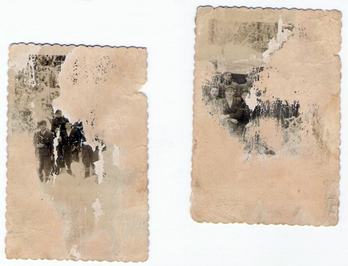 Фото, які зберігалися в пляшці Документи із сімейного архіву Ганни Марійчин, надані онуком Андрієм