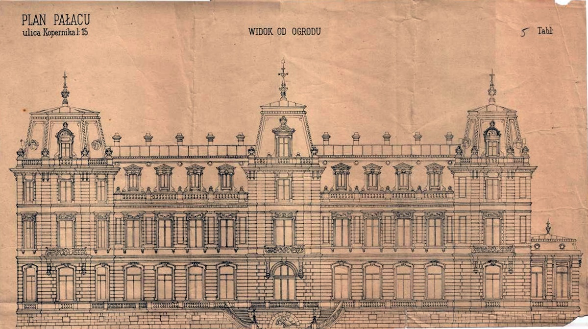 План палацу Потоцьких