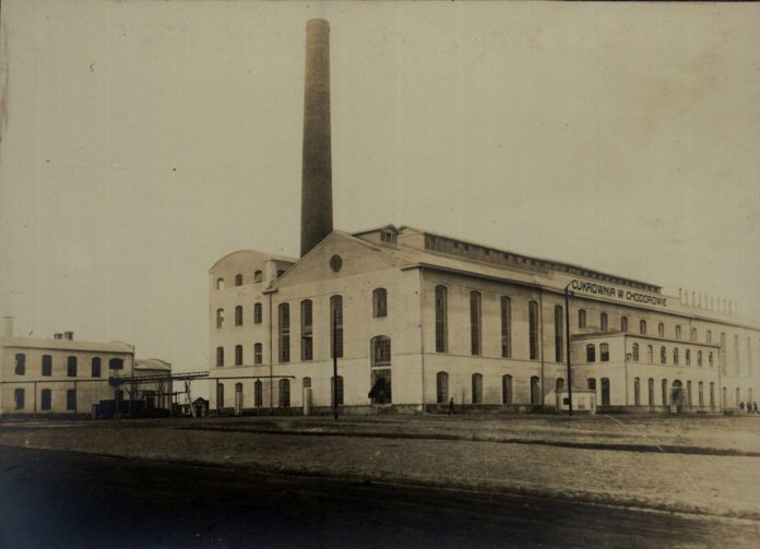 Цукроварня в Ходорові, 1913 р.