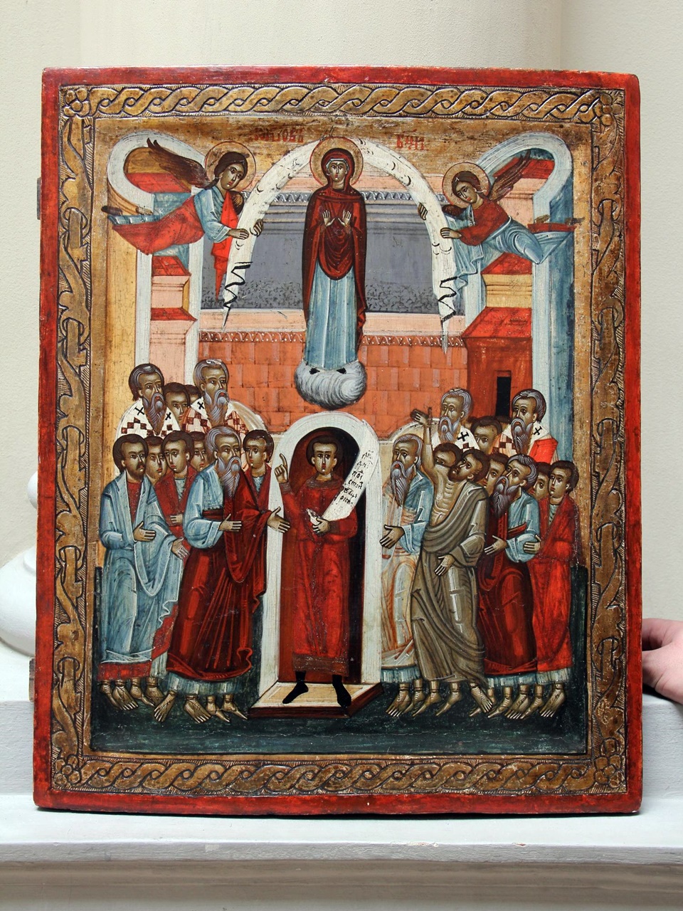 Майстер Дмитрій "Покров Богородиці", 1560-ті рр., с. Дубровиця, Яворівщина