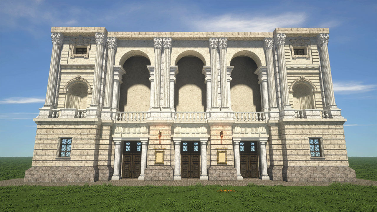 Приклад недобудованої Львівської опери користувача Roddan @ Hytale