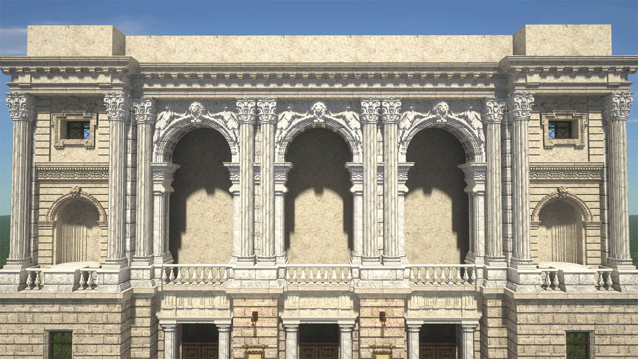 Приклад недобудованої Львівської опери користувача Roddan @ Hytale