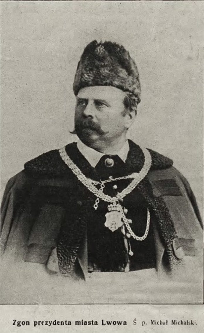 Бургомістр Львова Міхал Міхальський, Nowości Illustrowane. 1907 Бургомістр Львова Міхал Міхальський, Nowości Illustrowane. 1907