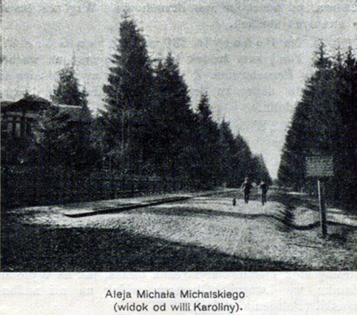 Алея Міхала Міхальського (тепер — вулиця Курортна)