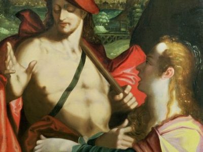 Бартоломеус Шпрангер "Не торкайся Мене" (XVI ст.). Джерело: tuttartpitturasculturapoesiamusica.com