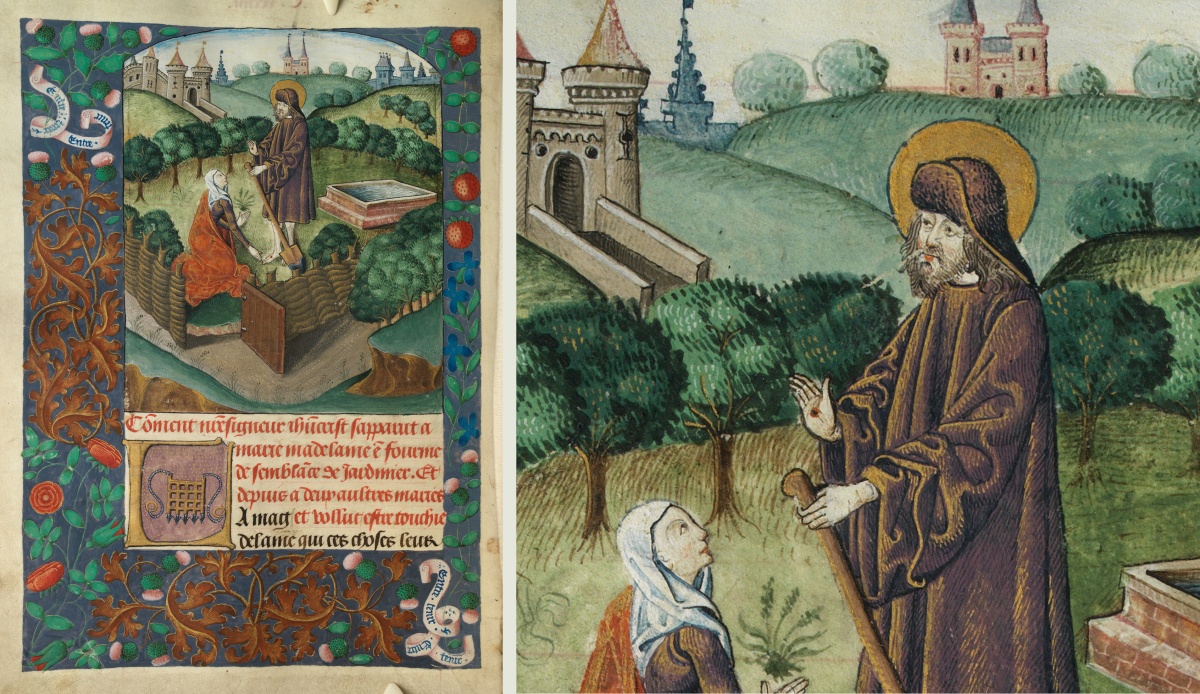 Невідомий автор. Фрагмент рукопису ХV-XVI ст. Колекція Національної бібліотеки Уельсу