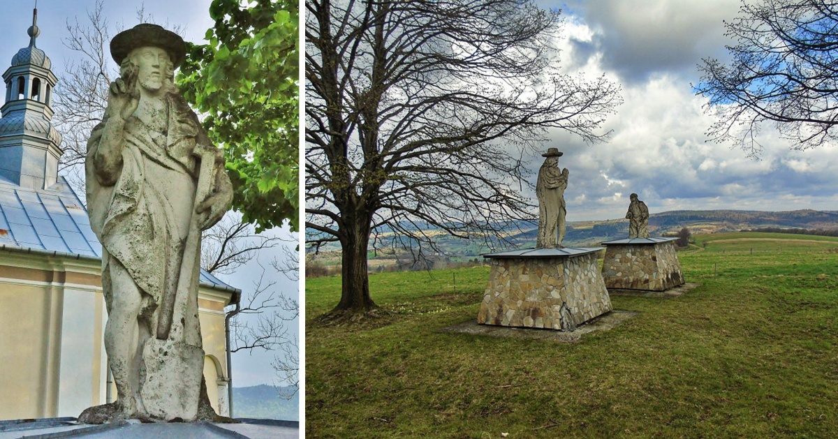 Христос-садівник в Кальварії Пацлавській (Польща). Джерело: globtroter.pl і monterek58.rzeszow.pl