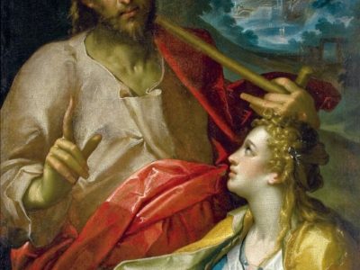 Бартоломеус Шпрангер "Не торкайся Мене" (XVI ст.). Джерело: tuttartpitturasculturapoesiamusica.com