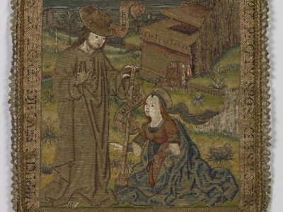 окровець "Christ Appearing to Mary Magdalene" (1520). Джерело: Музей Майєра ван дер Берга в Антверпені