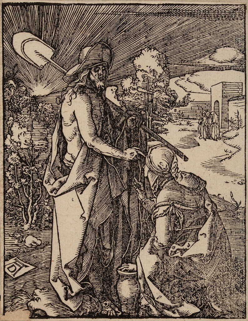 Альбрехт Дюрер "Не торкайся Мене" (1510). Джерело: Вікіпедія