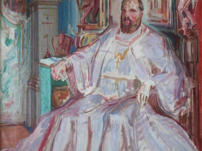 Олекса Новаківський. У митрополичому кріслі, 1924