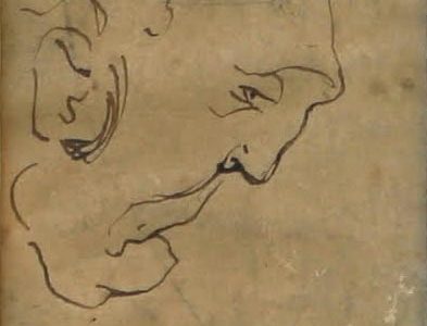 Олекса Новаківський. Начерк до портрету Василя Барвінського, 1920 – 1930-ті рр.