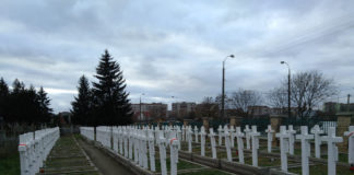 Поховання польських вояків на Дубенському цвинтарі