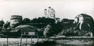 Острог, замок і собор 1930 рік