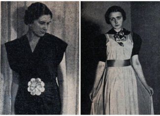 Дуже модне є все зроблене ручно, або стильні дрібниці зими 1937 року