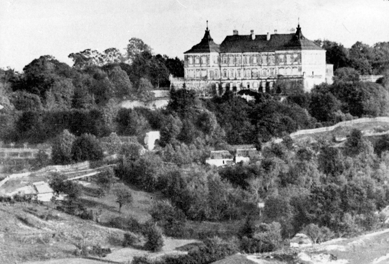 Палац у Підгірцях, 1938 р.