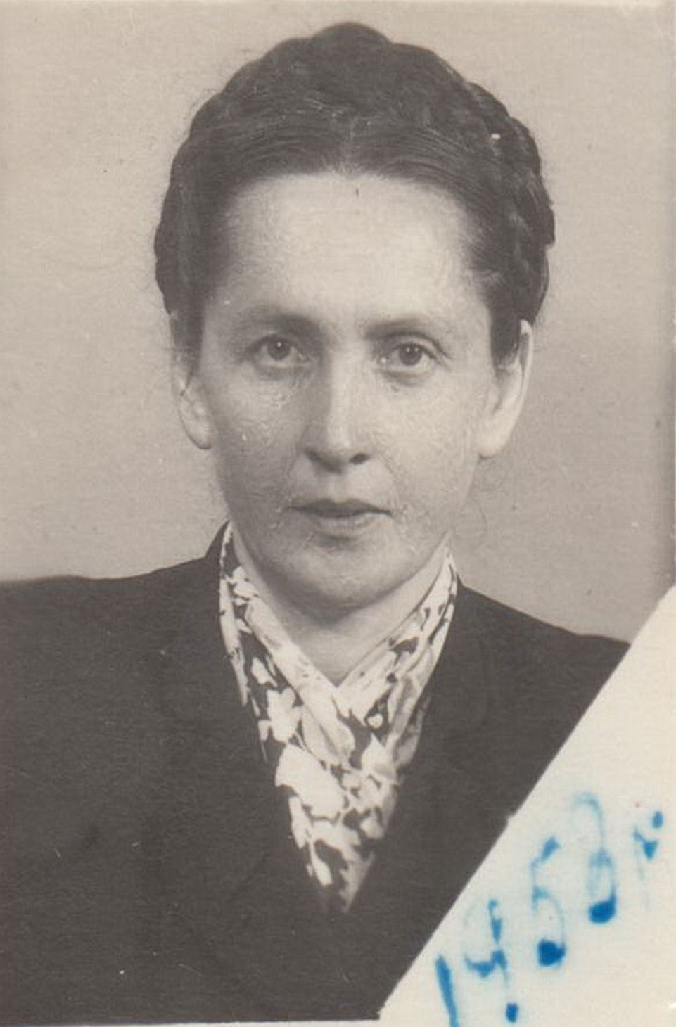 Віра Пастрик на засланні, 1953 р.