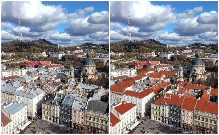 Панорама на львівські дахи