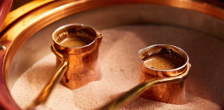 Кава в турці на пісочку