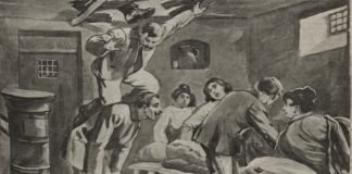 Ілюстрація з тижневика Nowości Illustrowane, 1907 рік