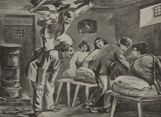 Ілюстрація з тижневика Nowości Illustrowane, 1907 рік