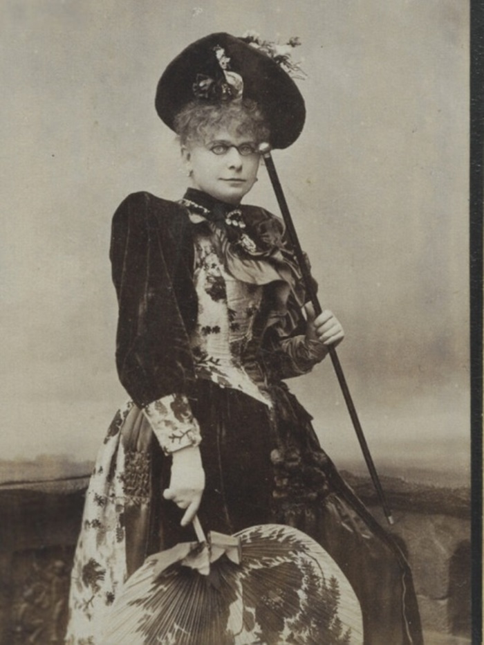 Львівська акторка Адольфіна Зімаєр, фото ХІХ ст.