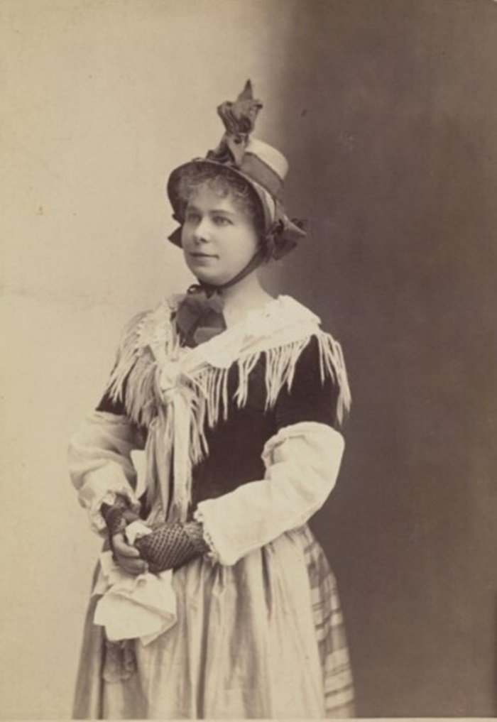 Львівська акторка Адольфіна Зімаєр, фото ХІХ ст.
