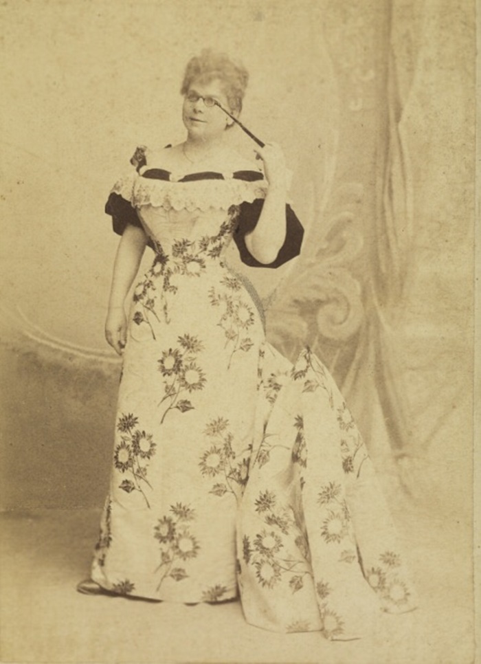 Львівська акторка Адольфіна Зімаєр, фото ХІХ ст.