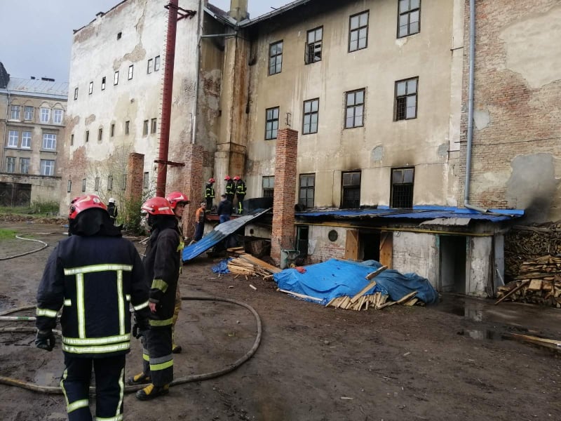 Результати пожежі в музеї «Тюрма на Лонцького»