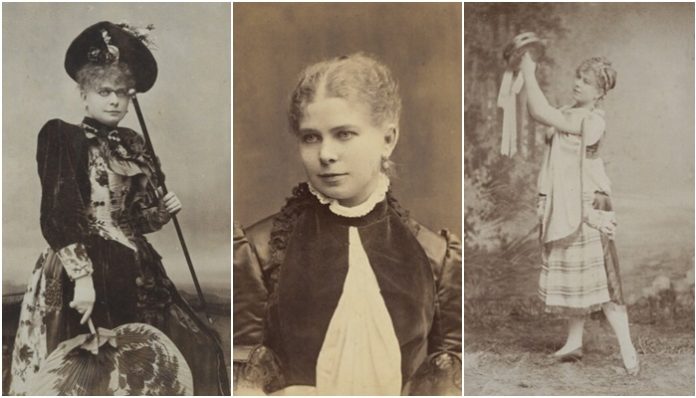 Львівська акторка Адольфіна Зімаєр, фото ХІХ ст.