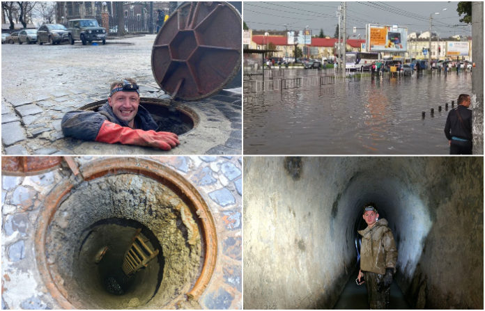 Підземний водоспад на вулиці Городоцькій, або чому затоплює Привокзальну Підземний водоспад на вулиці Городоцькій, або чому затоплює Привокзальну