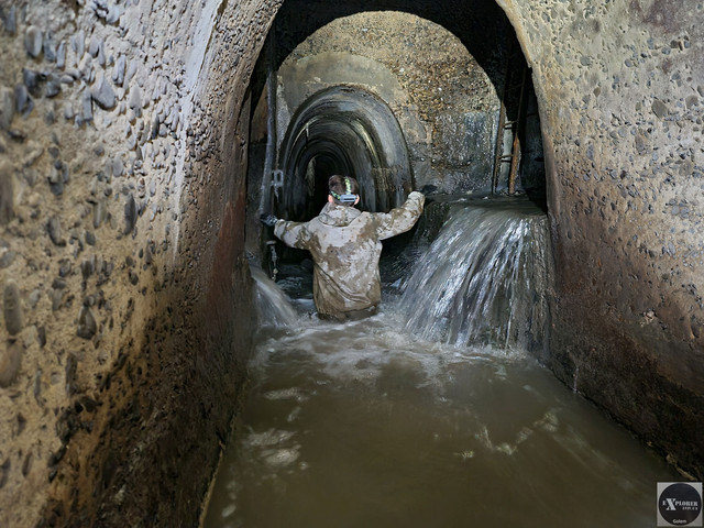 Шубовснув у яму і не перелякався