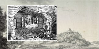 Лєґенда про печери у Страдчі