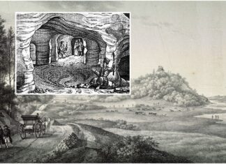 Лєґенда про печери у Страдчі