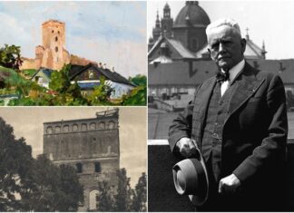 Луцький замок 1937 року на картині львівського художника Луцький замок 1937 року на картині львівського художника