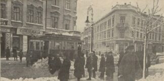 Снігопад у Львові, квітень 1912 р.