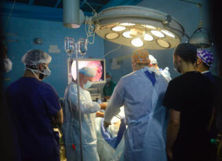 У операційній урологічного відділення ЛОКЛ. Сучасне фото