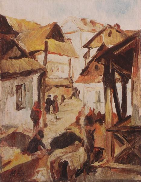 Мартин Кітц. Містечко. Фото з https://uk.wikipedia.org/